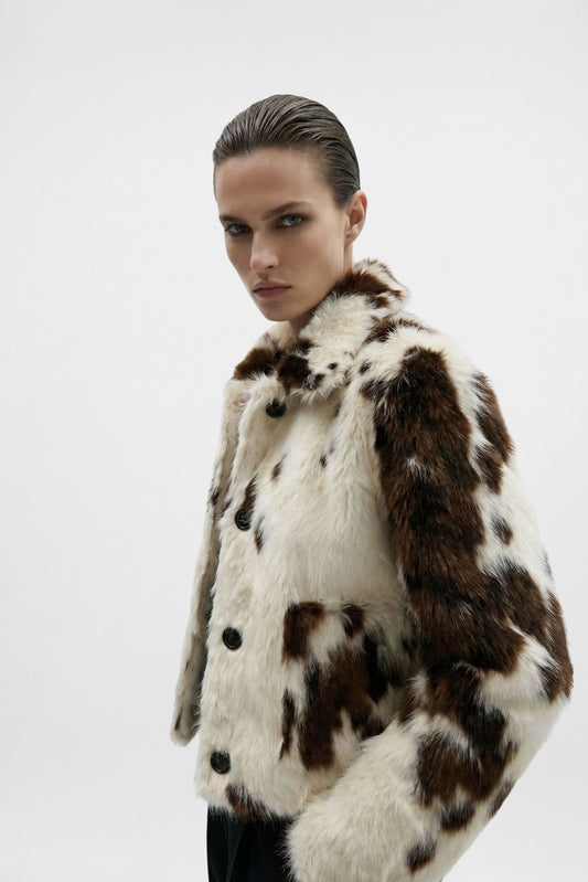 COWHIDE LEATHER JACKET