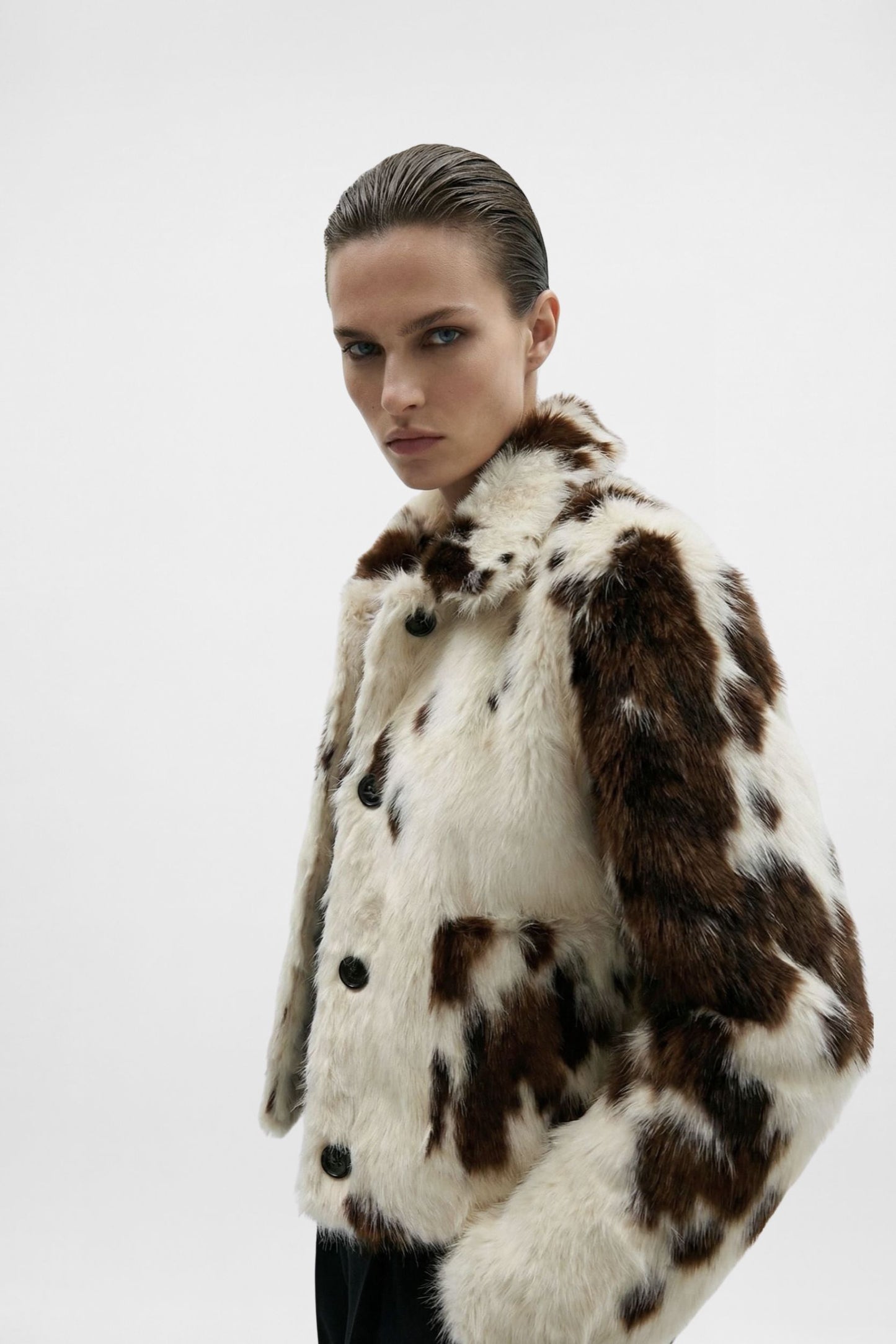 COWHIDE LEATHER JACKET 