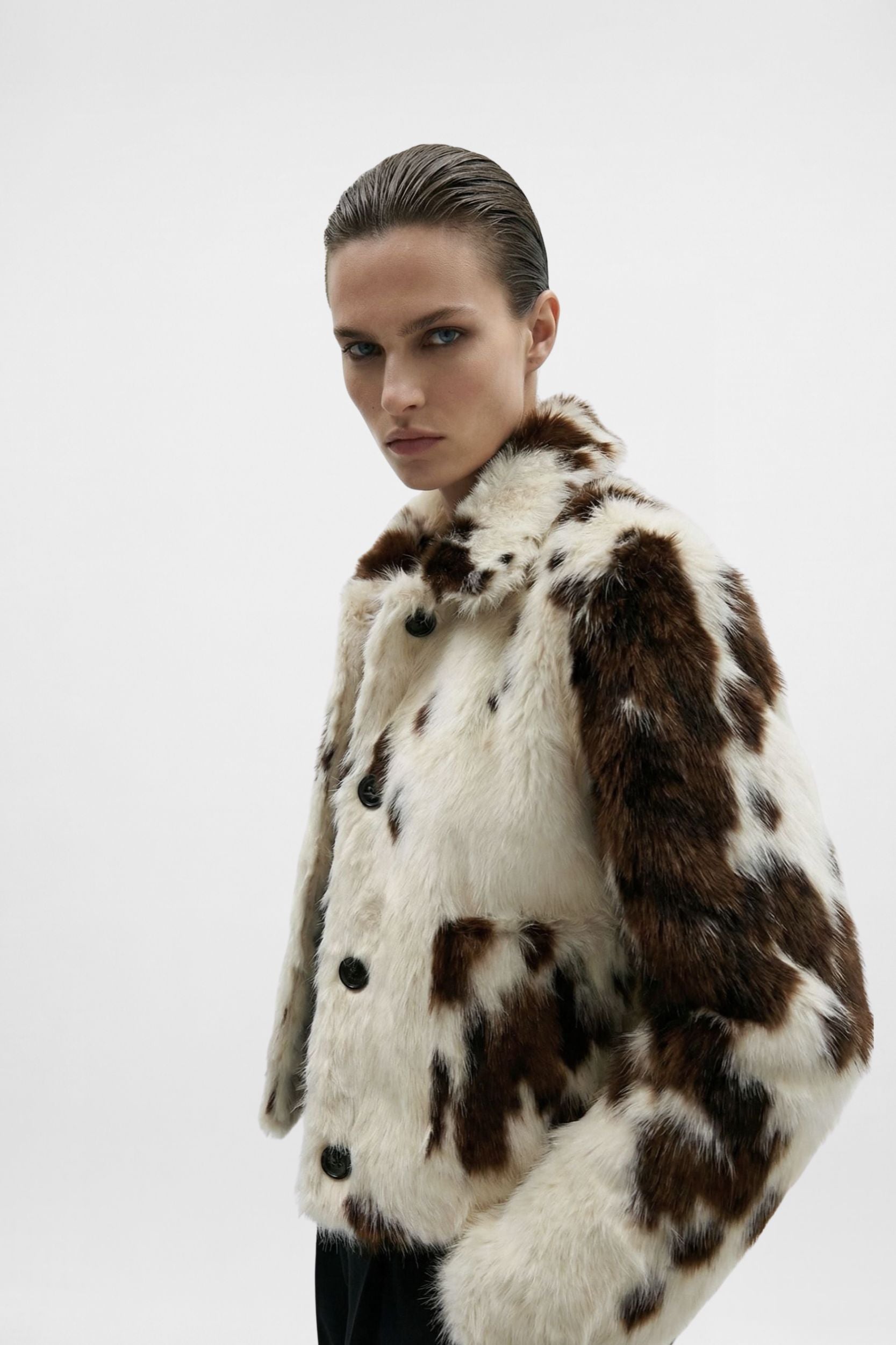 COWHIDE LEATHER JACKET 
