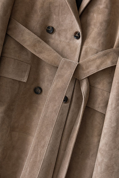 SKINNKÅPE BELTE KHAKI